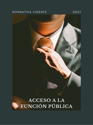 cover image of ACCESO a LA FUNCIÓN PÚBLICA